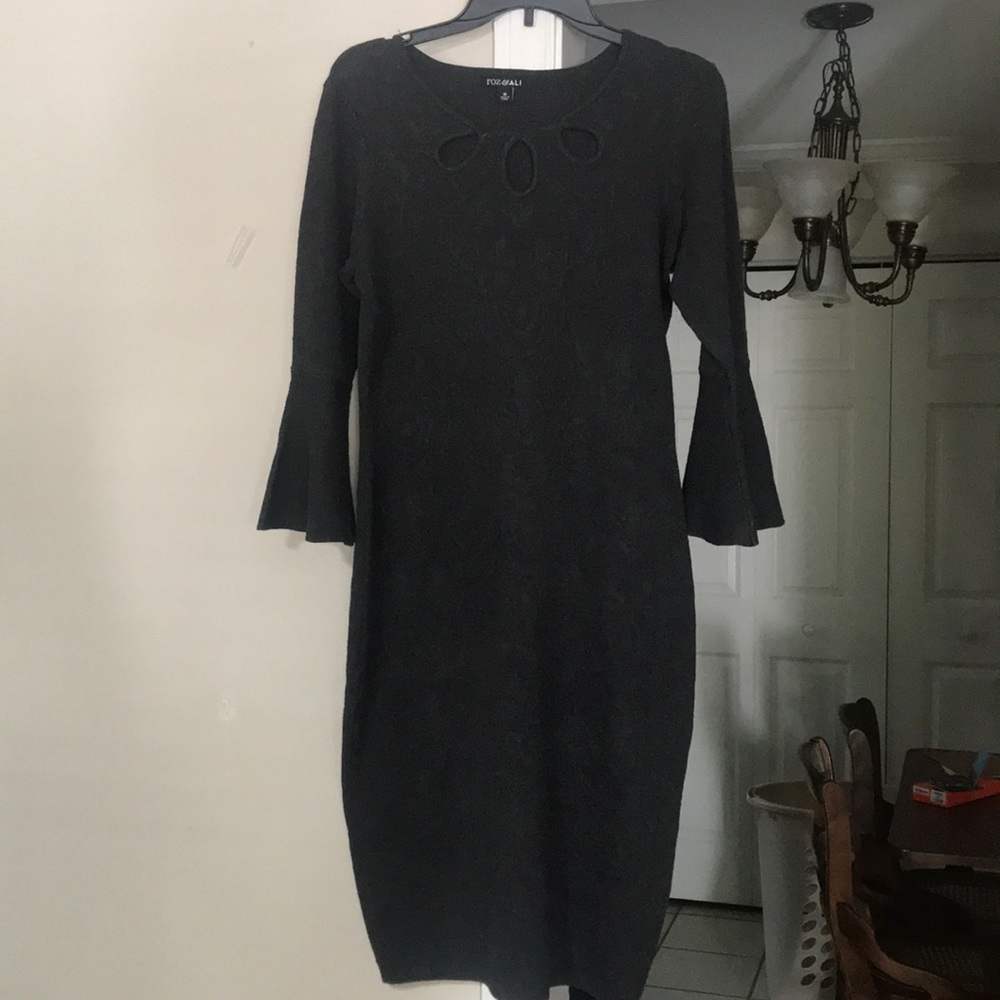 Dark Gray winter dress